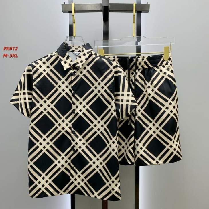 Picture of Burberry Shirt Pant Suits _SKUBurberryM-3XL12yr50020223